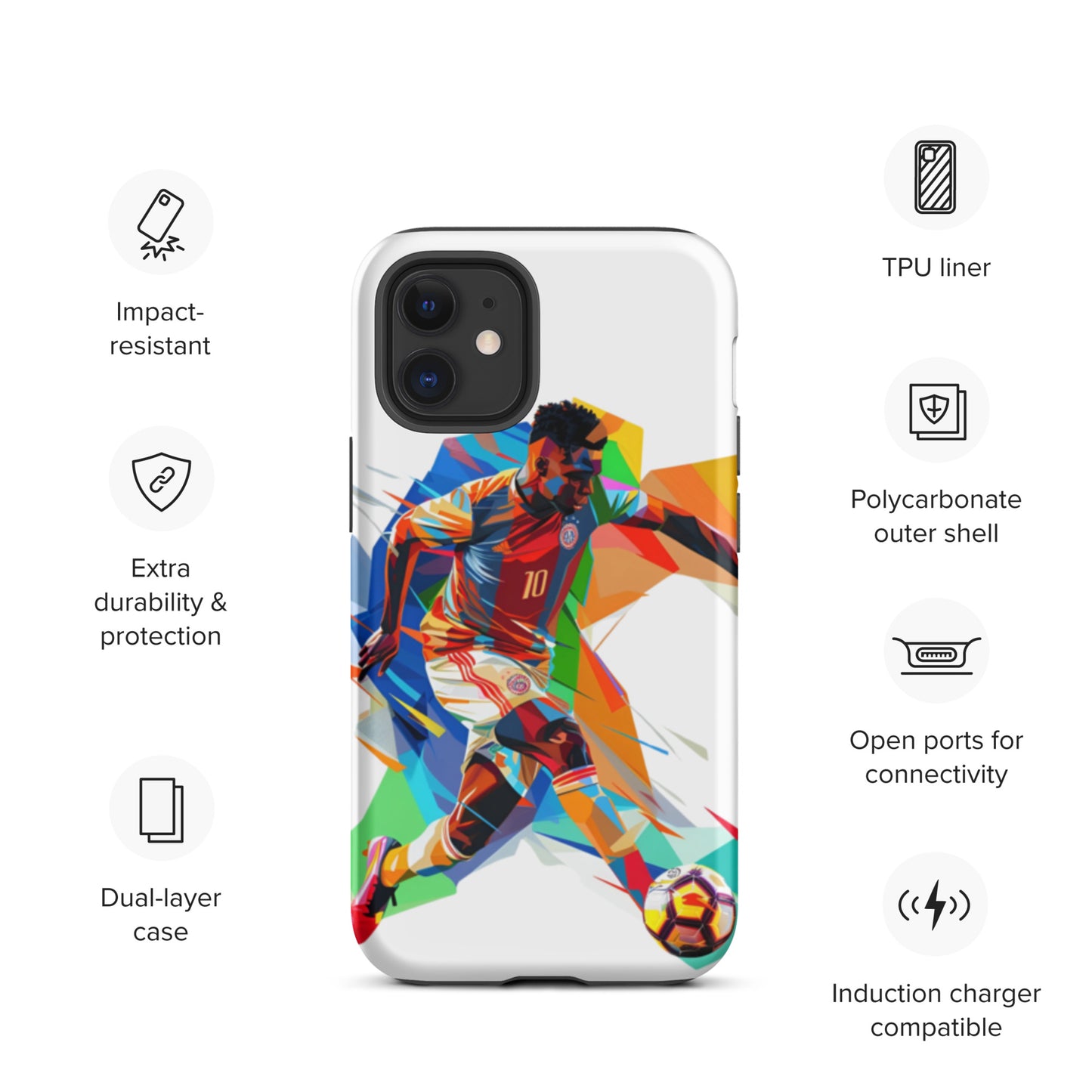 "Soccer" Tough Case for iPhone®