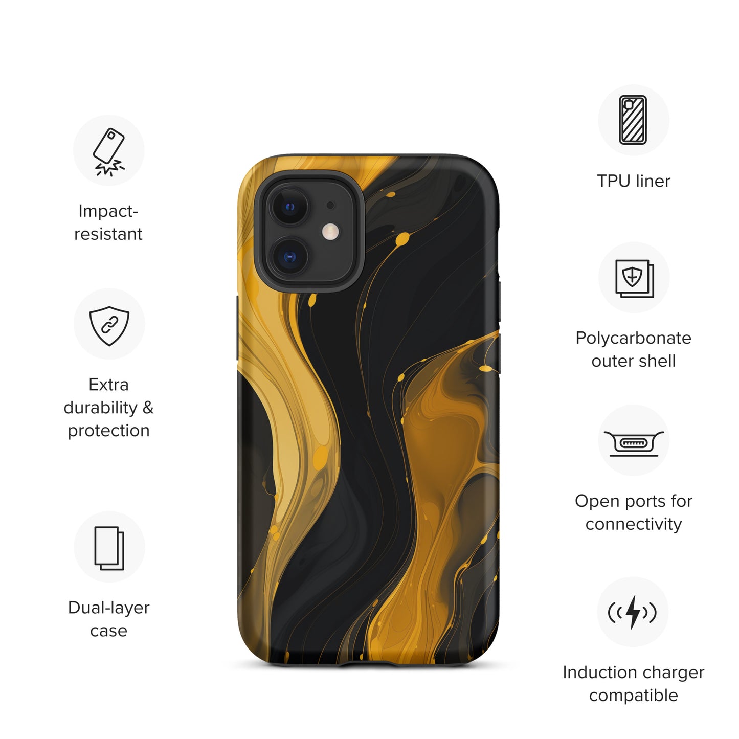 "Liquid River" Tough Case for iPhone®