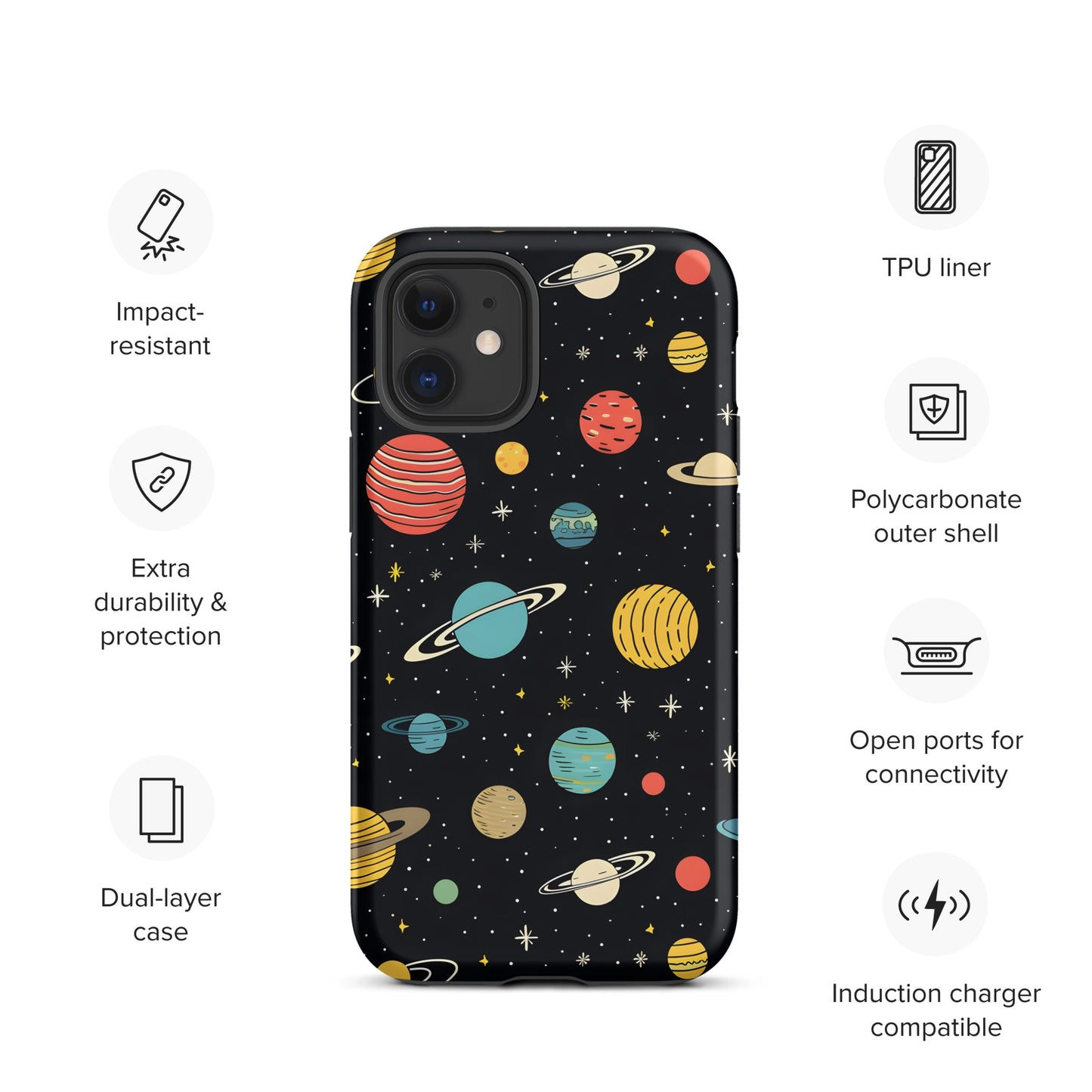 "Space" Tough Case for iPhone®