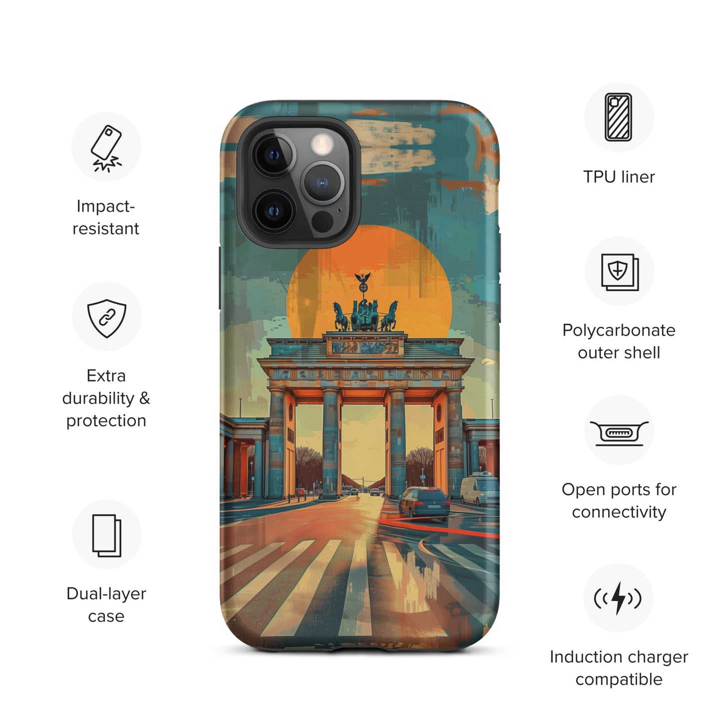 "Berlin" Tough Case for iPhone®