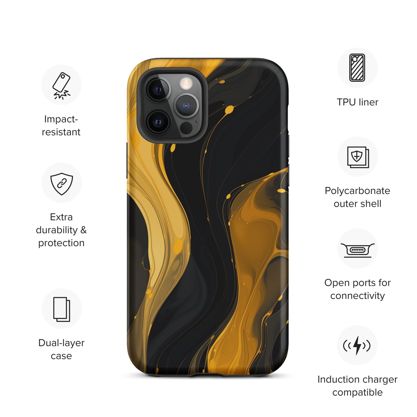 "Liquid River" Tough Case for iPhone®