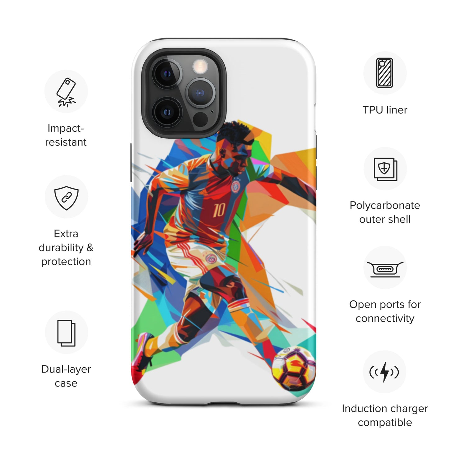 "Soccer" Tough Case for iPhone®