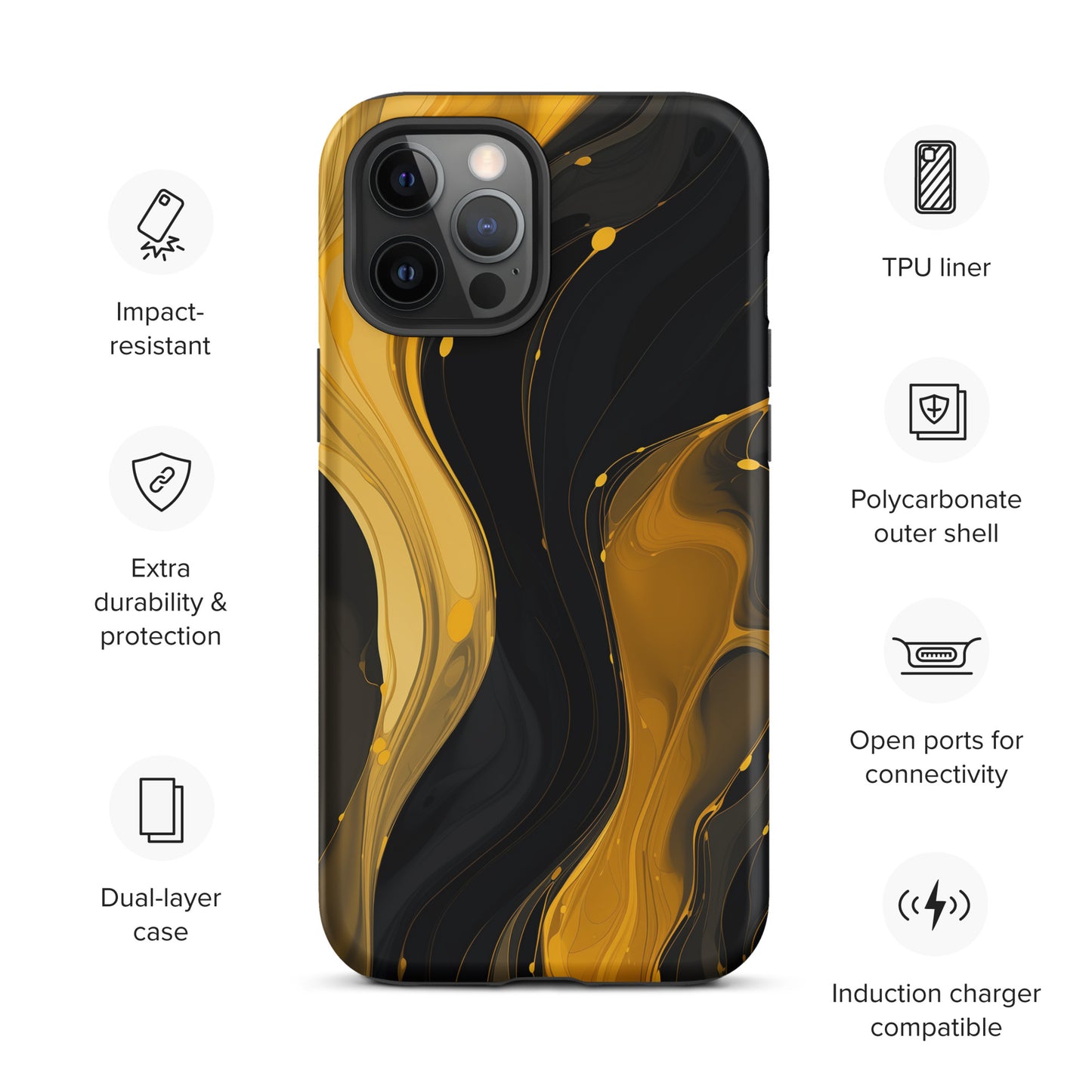 "Liquid River" Tough Case for iPhone®