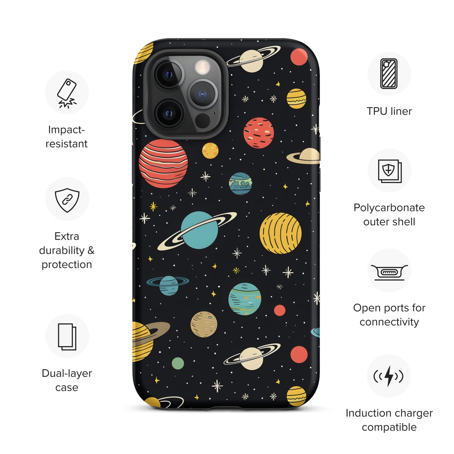 "Space" Tough Case for iPhone®