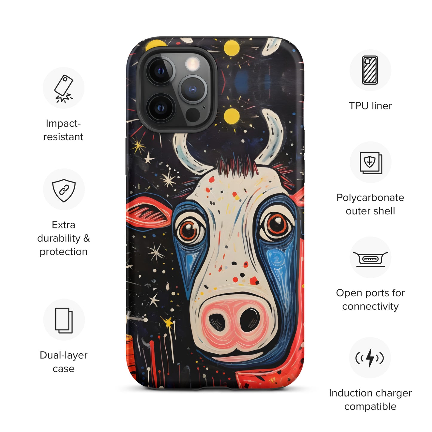 "Cow" Tough Case for iPhone®