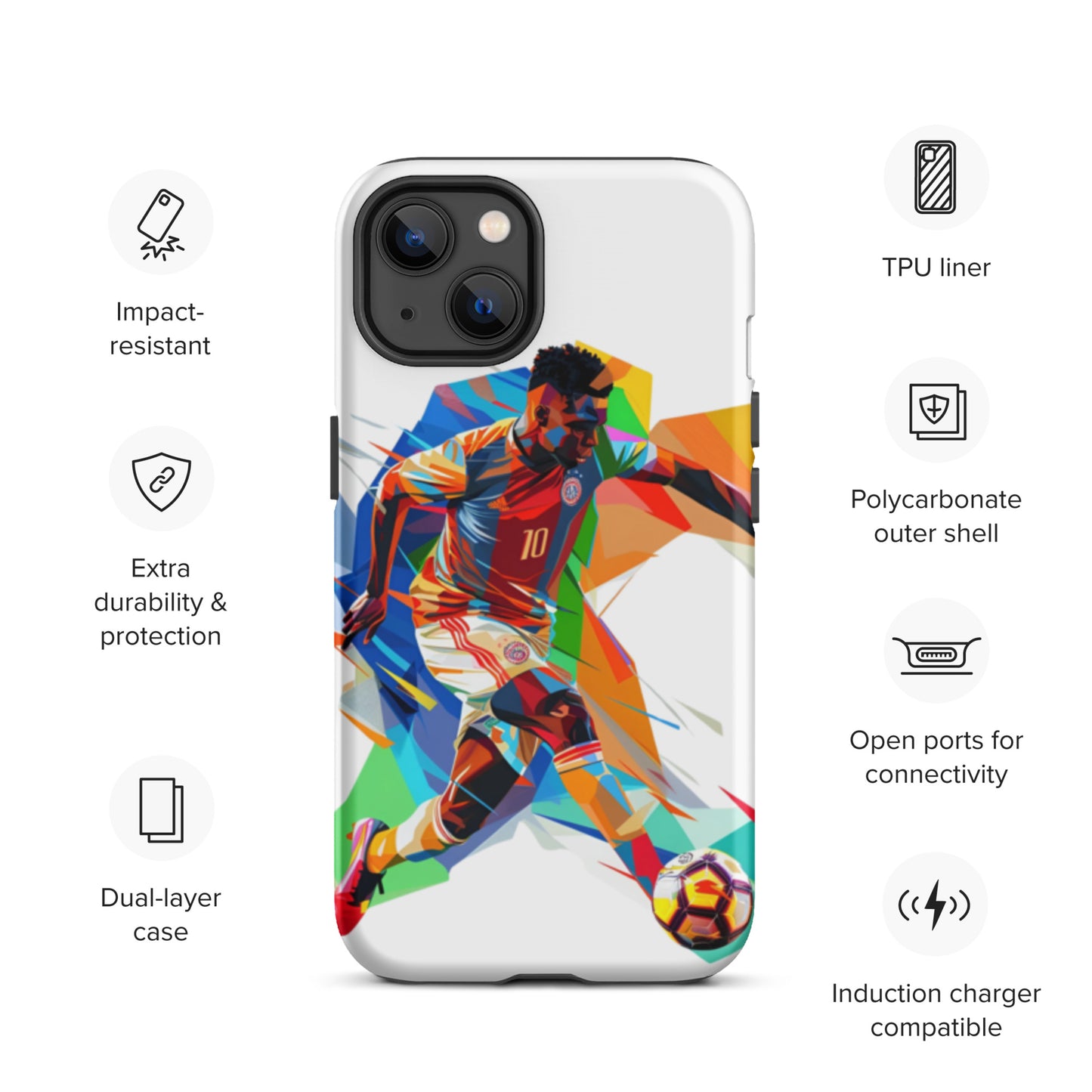 "Soccer" Tough Case for iPhone®