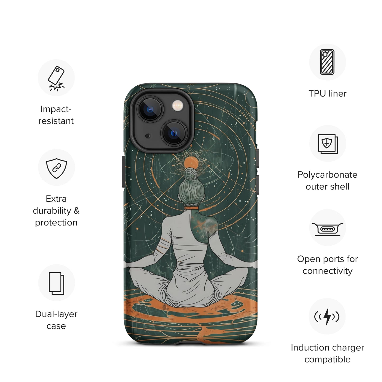 "Zen" Tough Case for iPhone®