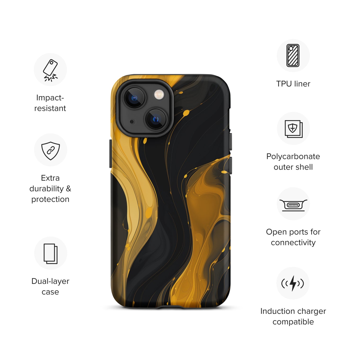 "Liquid River" Tough Case for iPhone®