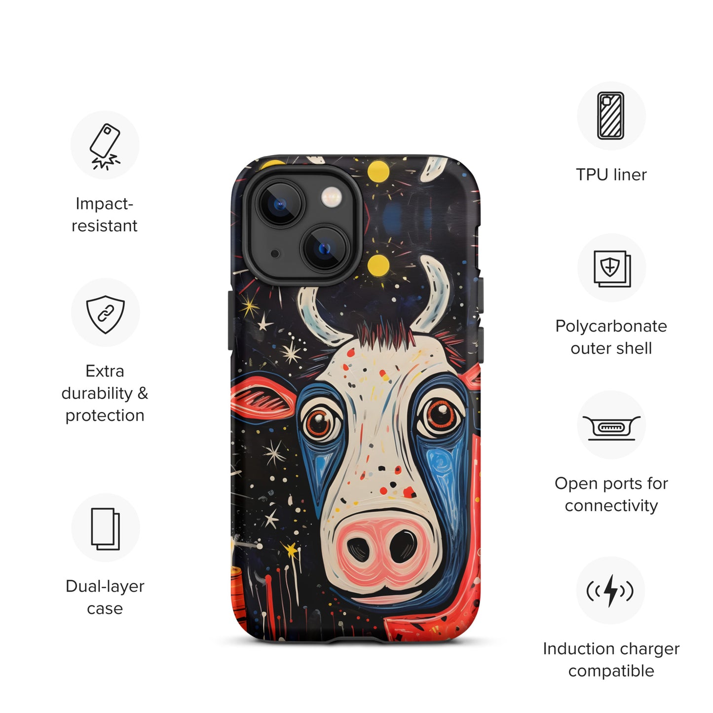 "Cow" Tough Case for iPhone®