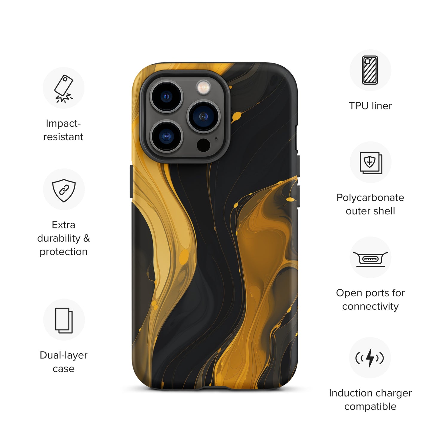 "Liquid River" Tough Case for iPhone®