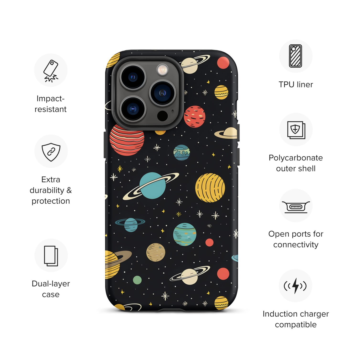 "Space" Tough Case for iPhone®