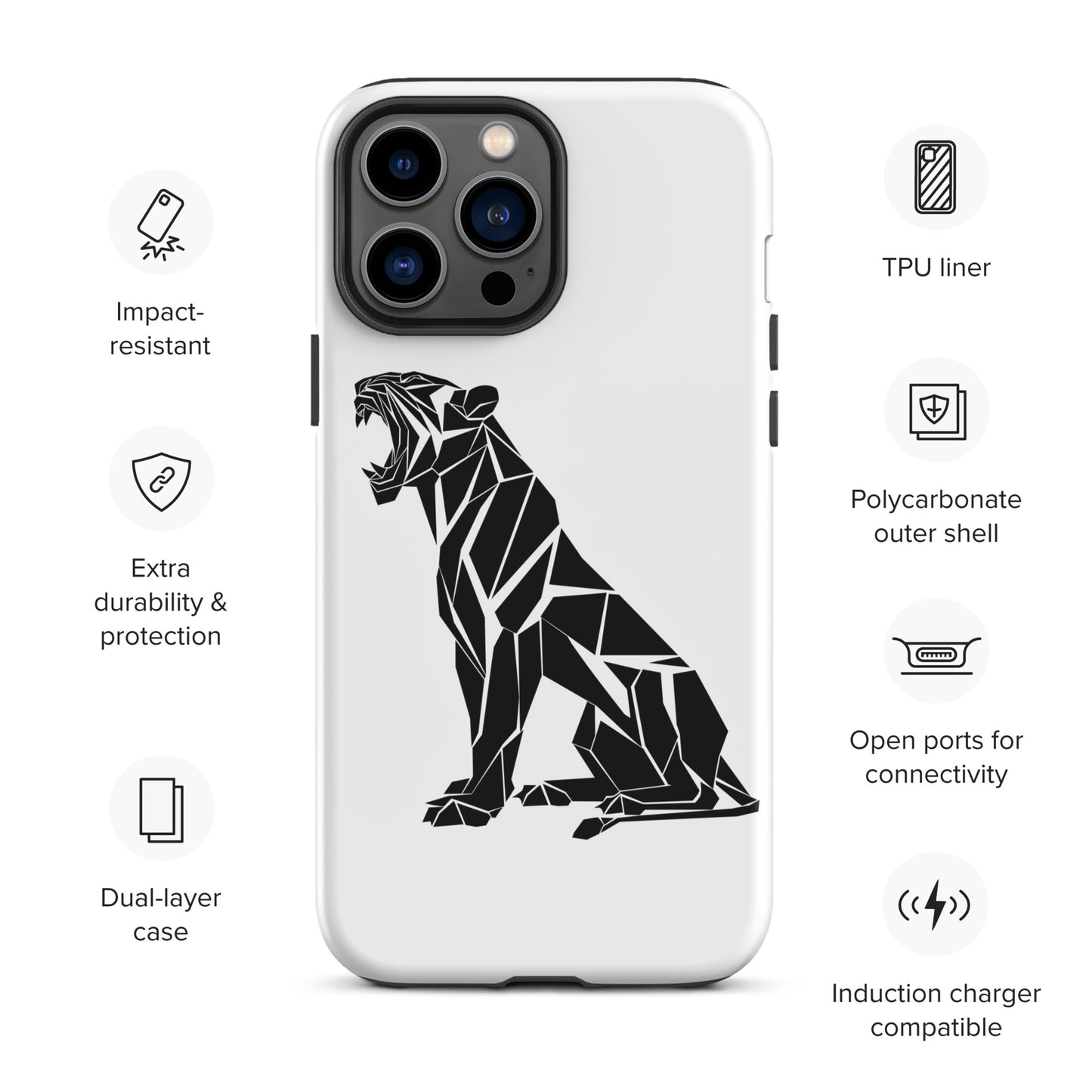 "Lioness" Tough Case for iPhone®