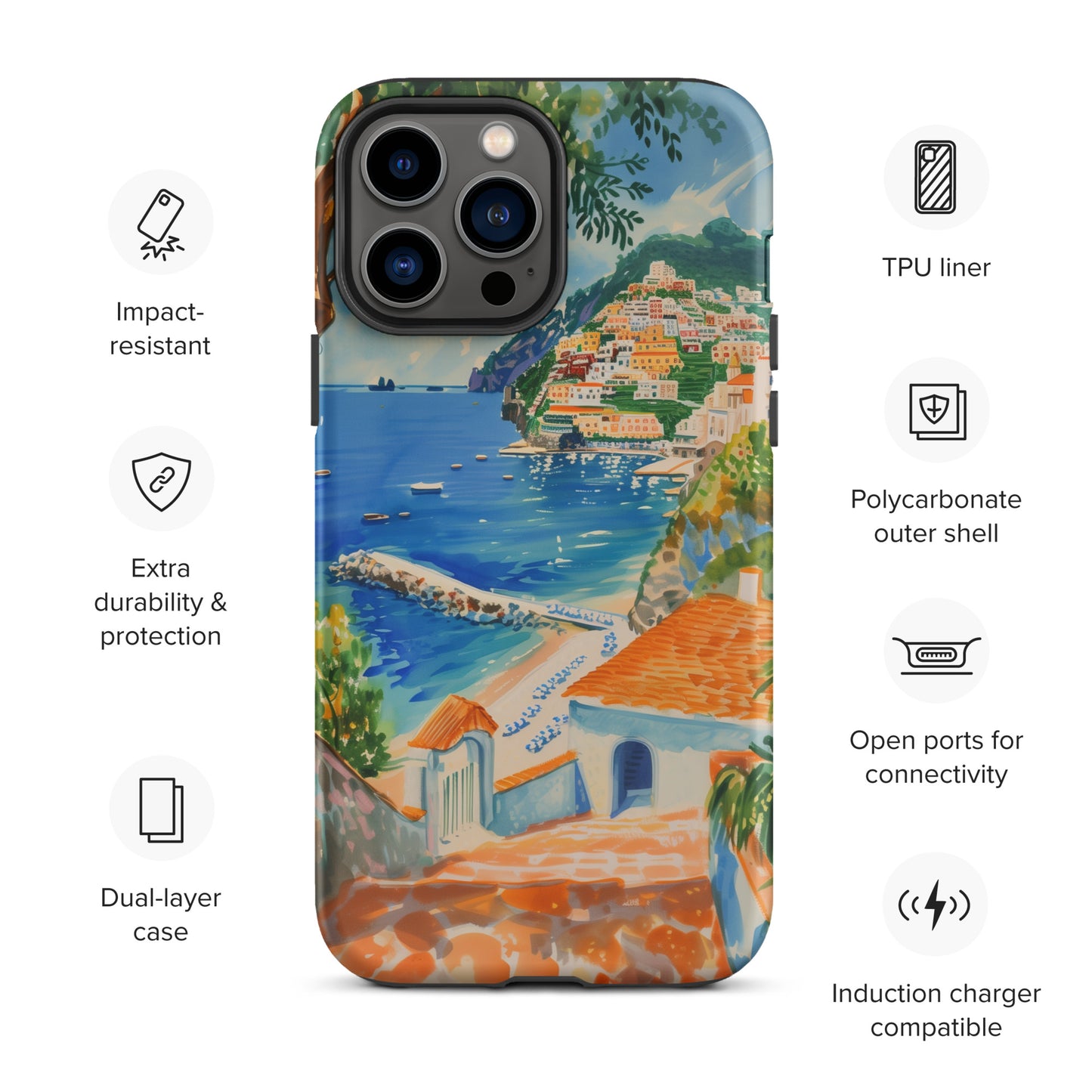 "Positano" Tough Case for iPhone®