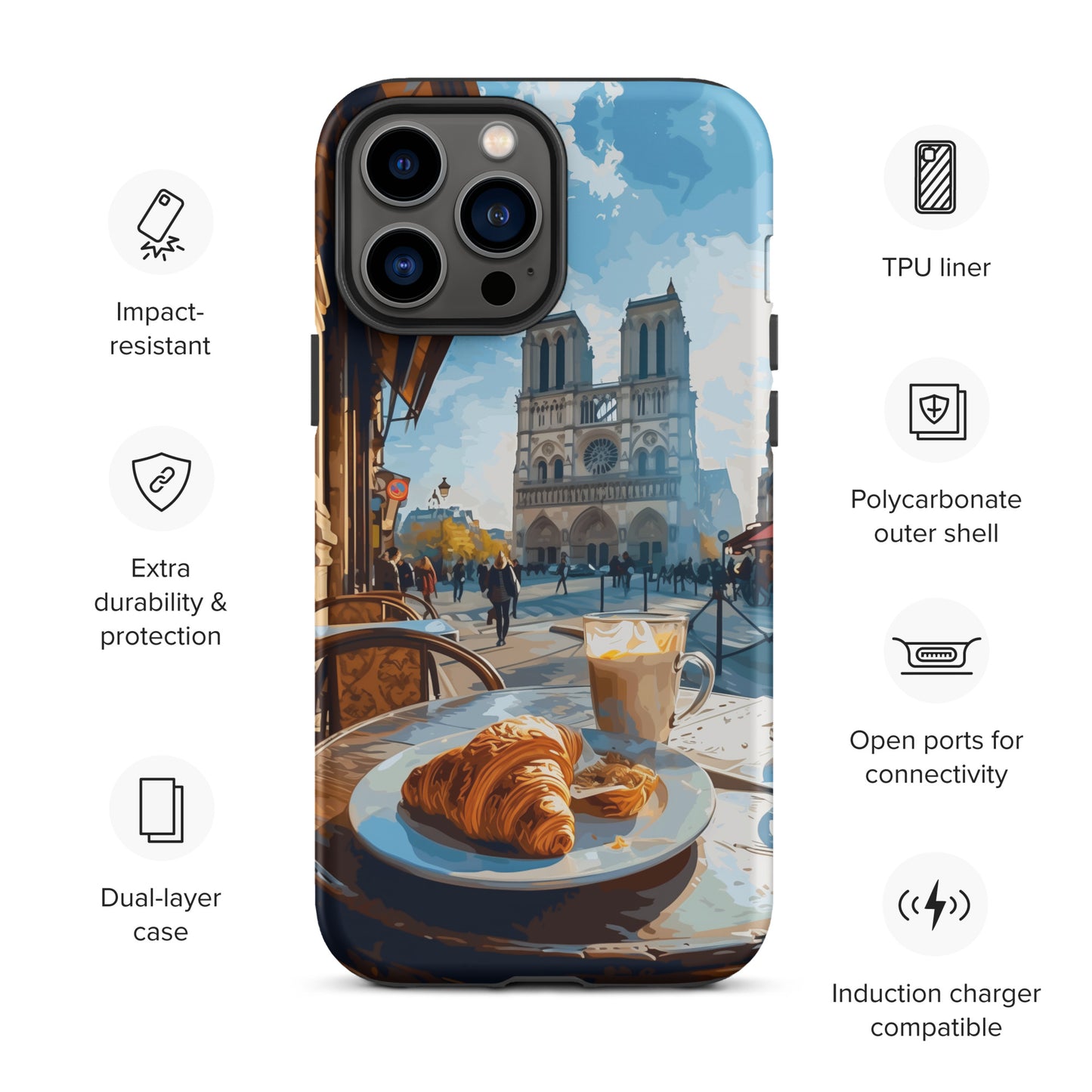 "Notre Dame" Tough Case for iPhone®