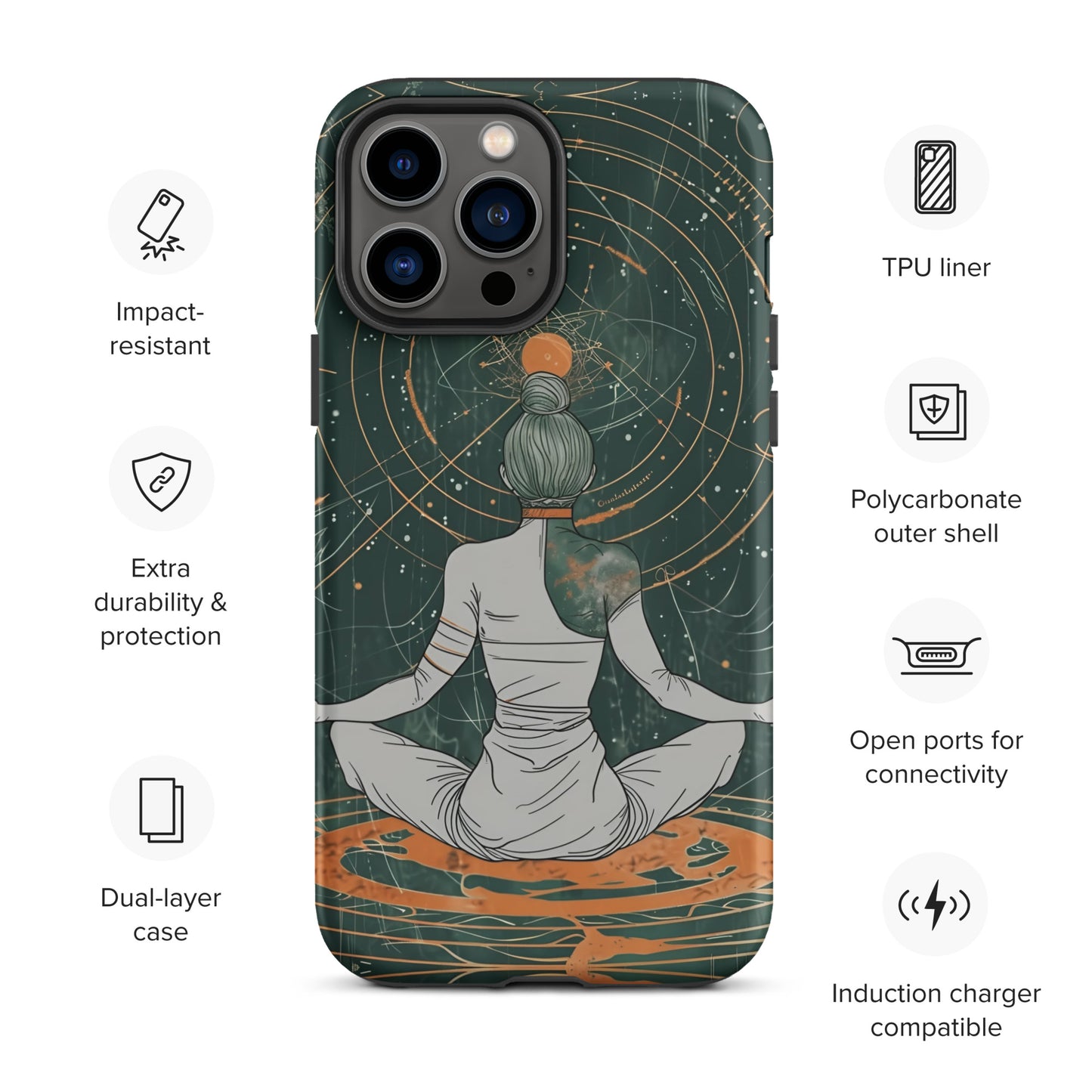 "Zen" Tough Case for iPhone®