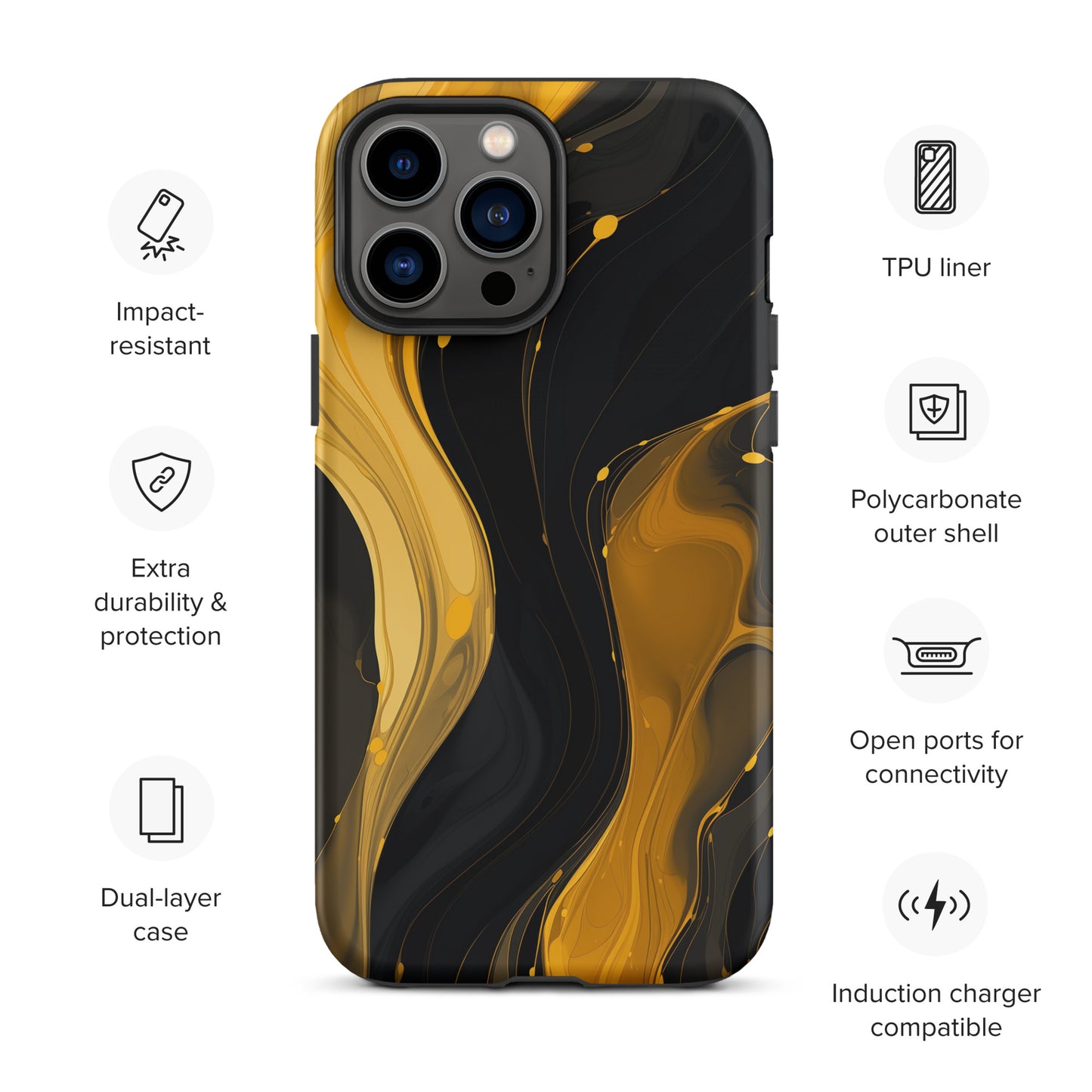 "Liquid River" Tough Case for iPhone®