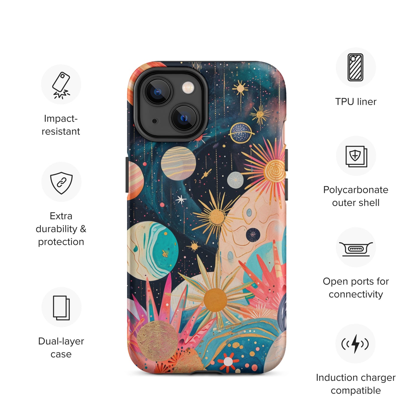 "Somewhere in Space" Tough Case for iPhone®