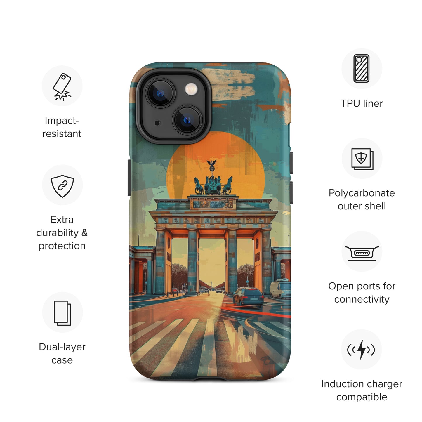 "Berlin" Tough Case for iPhone®