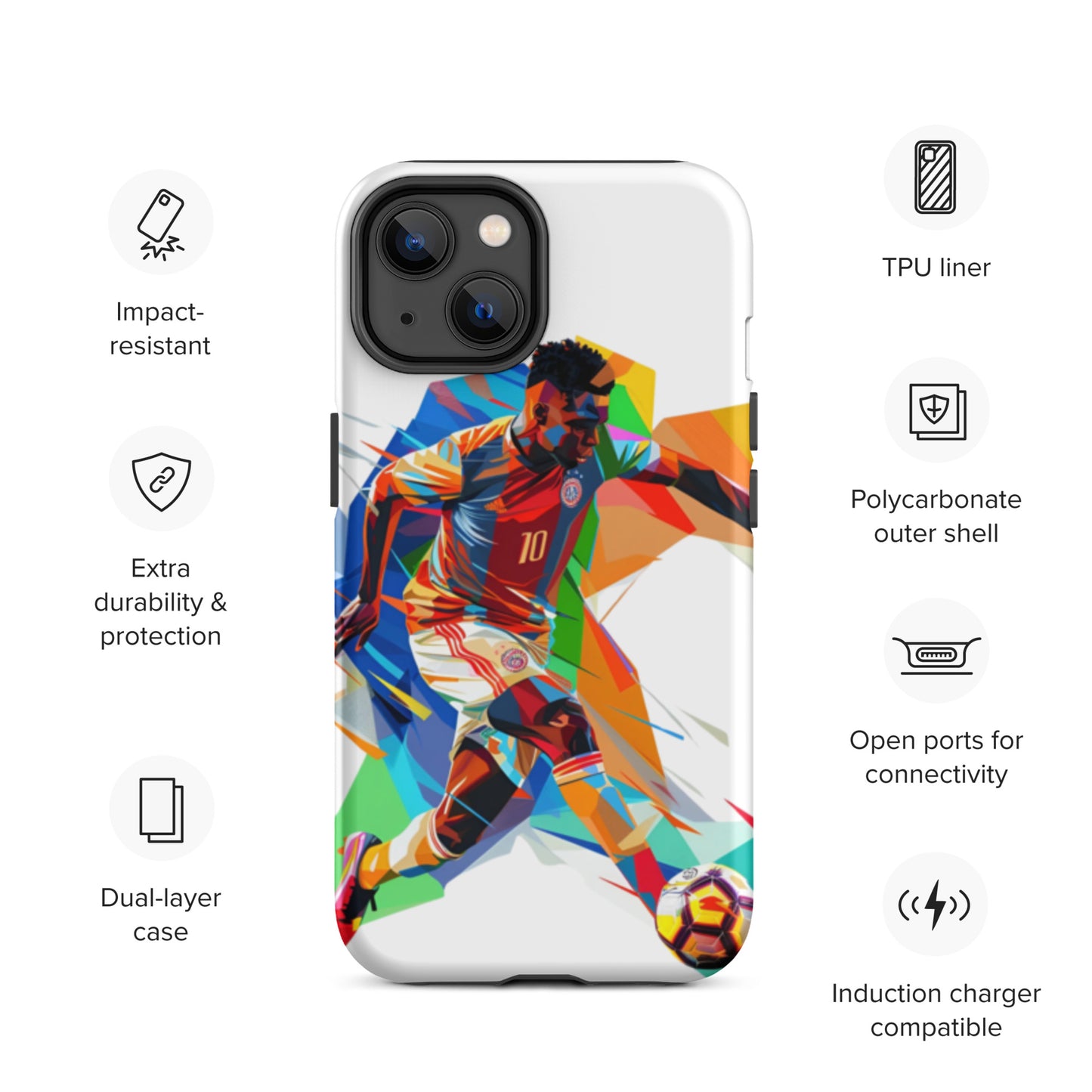 "Soccer" Tough Case for iPhone®