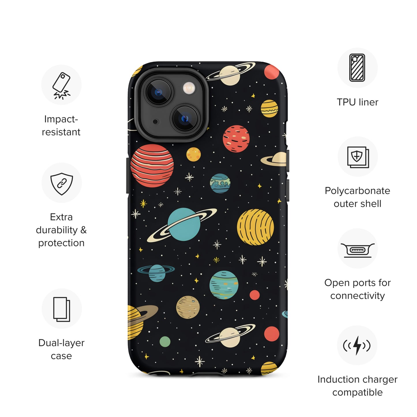 "Space" Tough Case for iPhone®