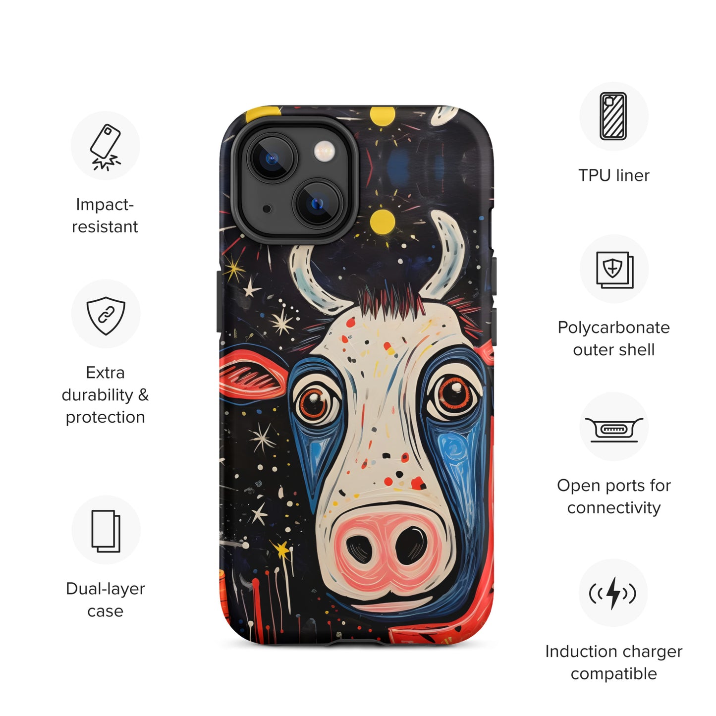 "Cow" Tough Case for iPhone®