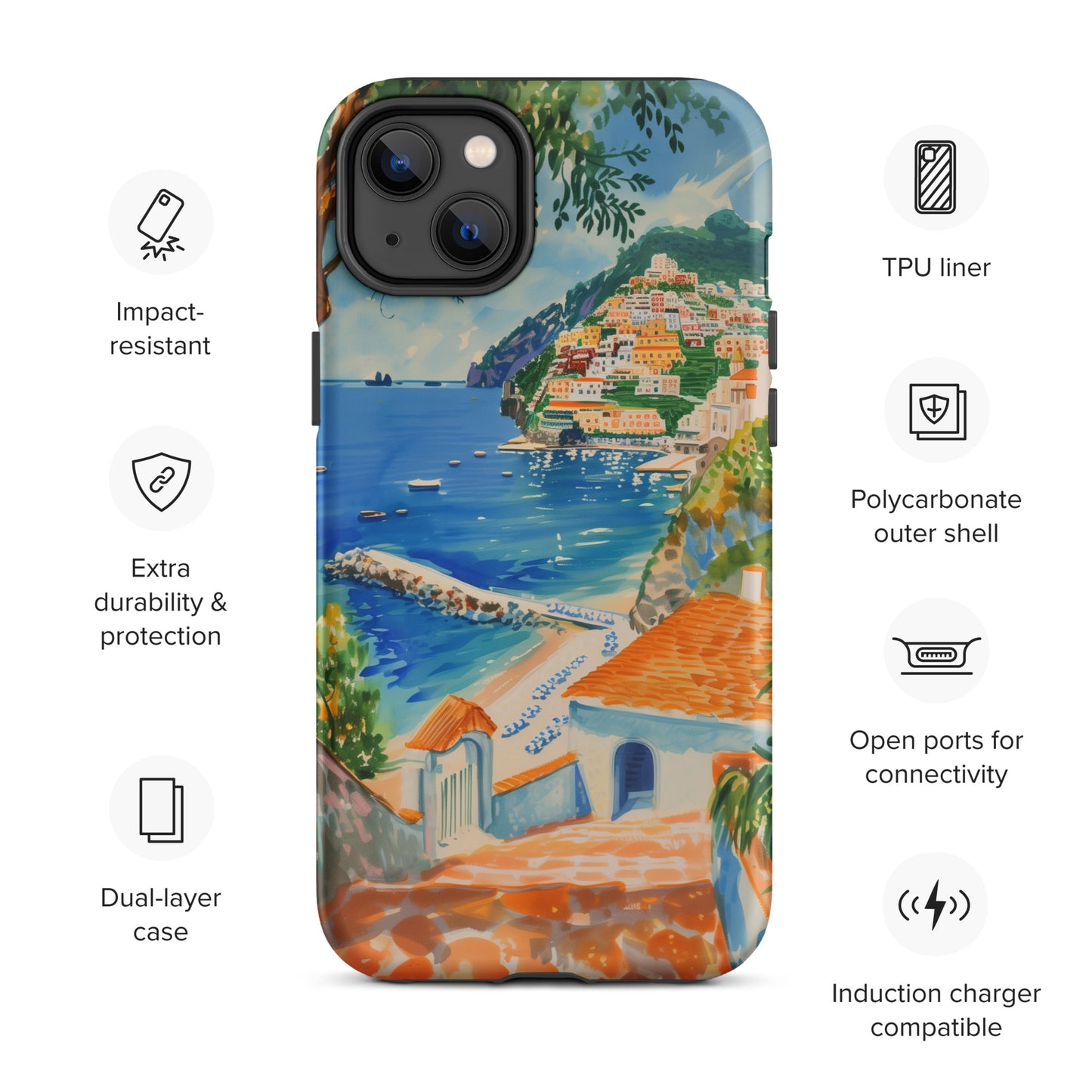 "Positano" Tough Case for iPhone®