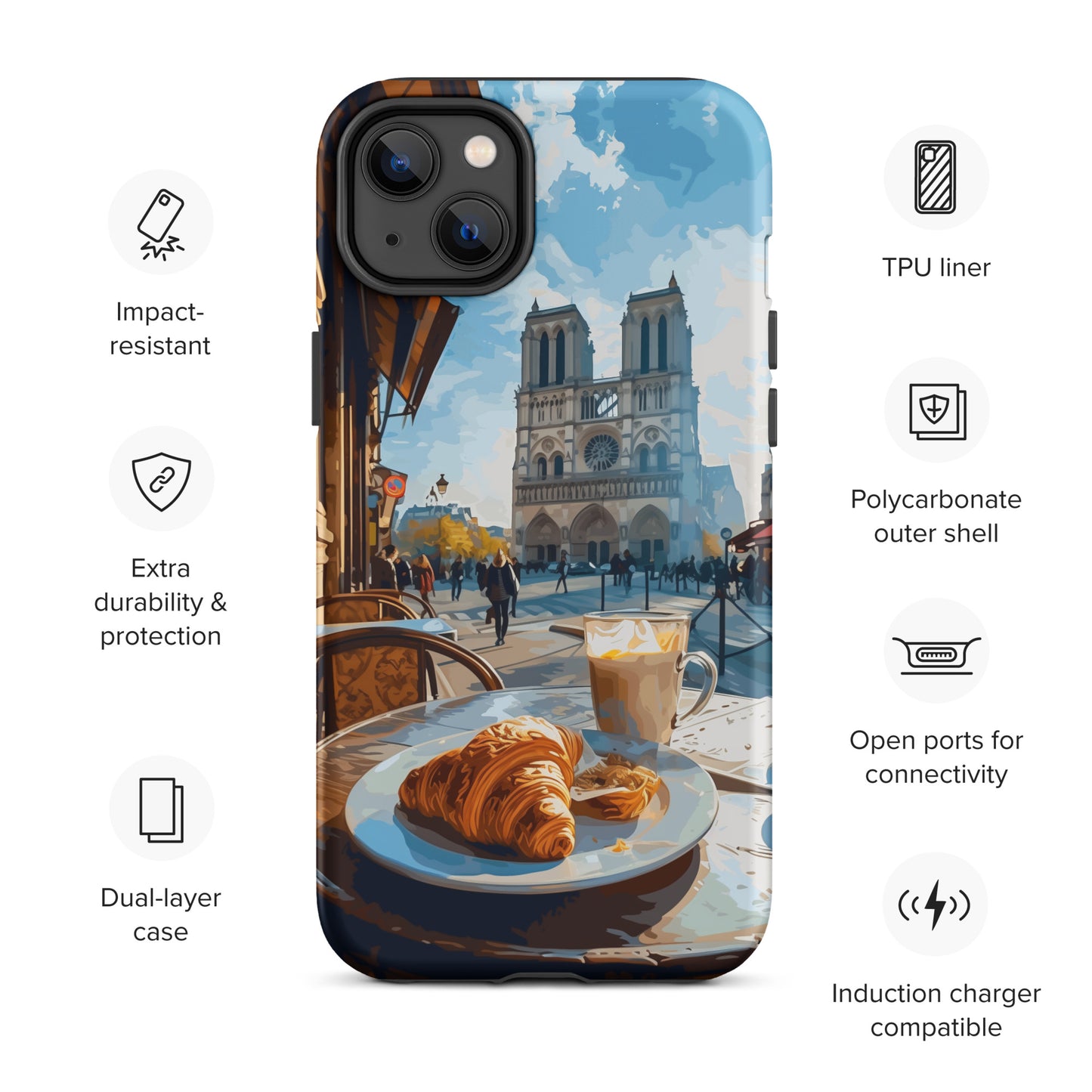 "Notre Dame" Tough Case for iPhone®