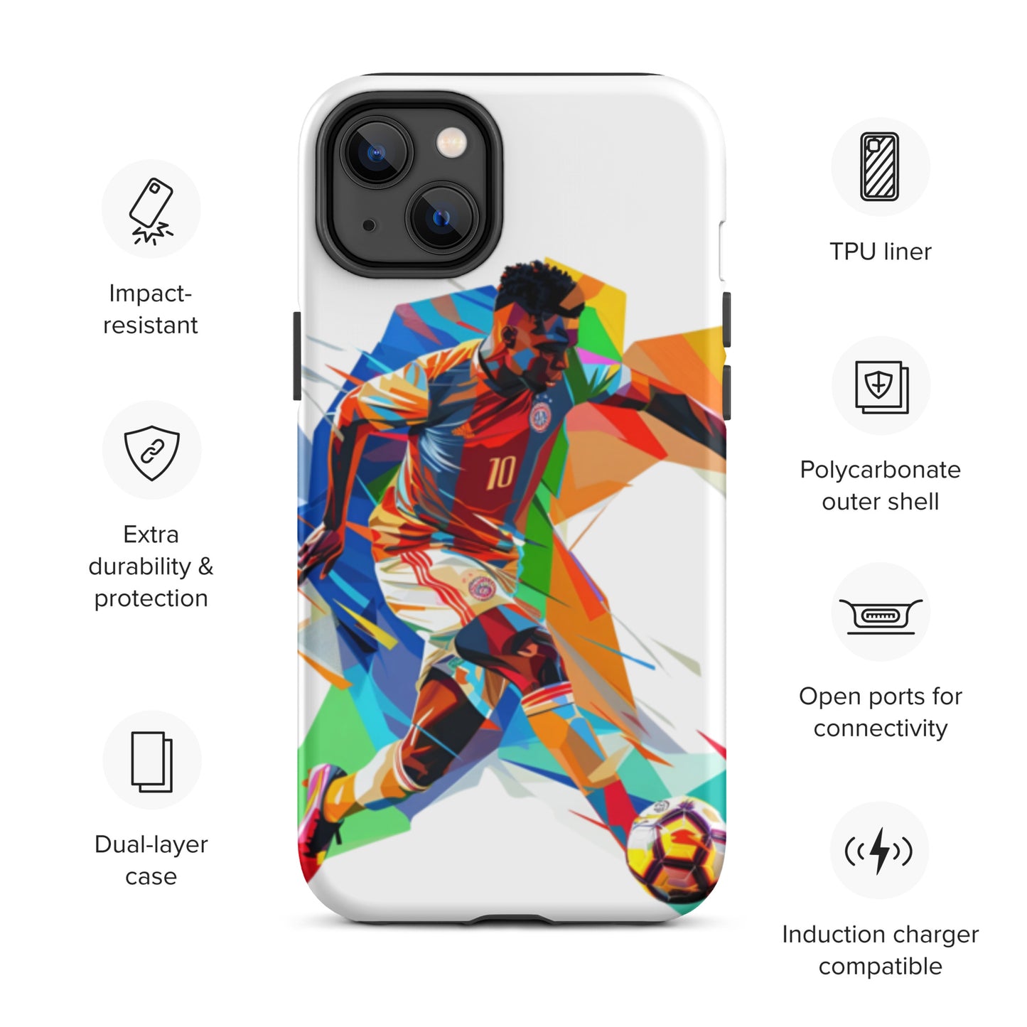 "Soccer" Tough Case for iPhone®