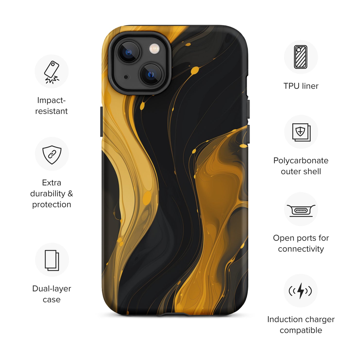 "Liquid River" Tough Case for iPhone®