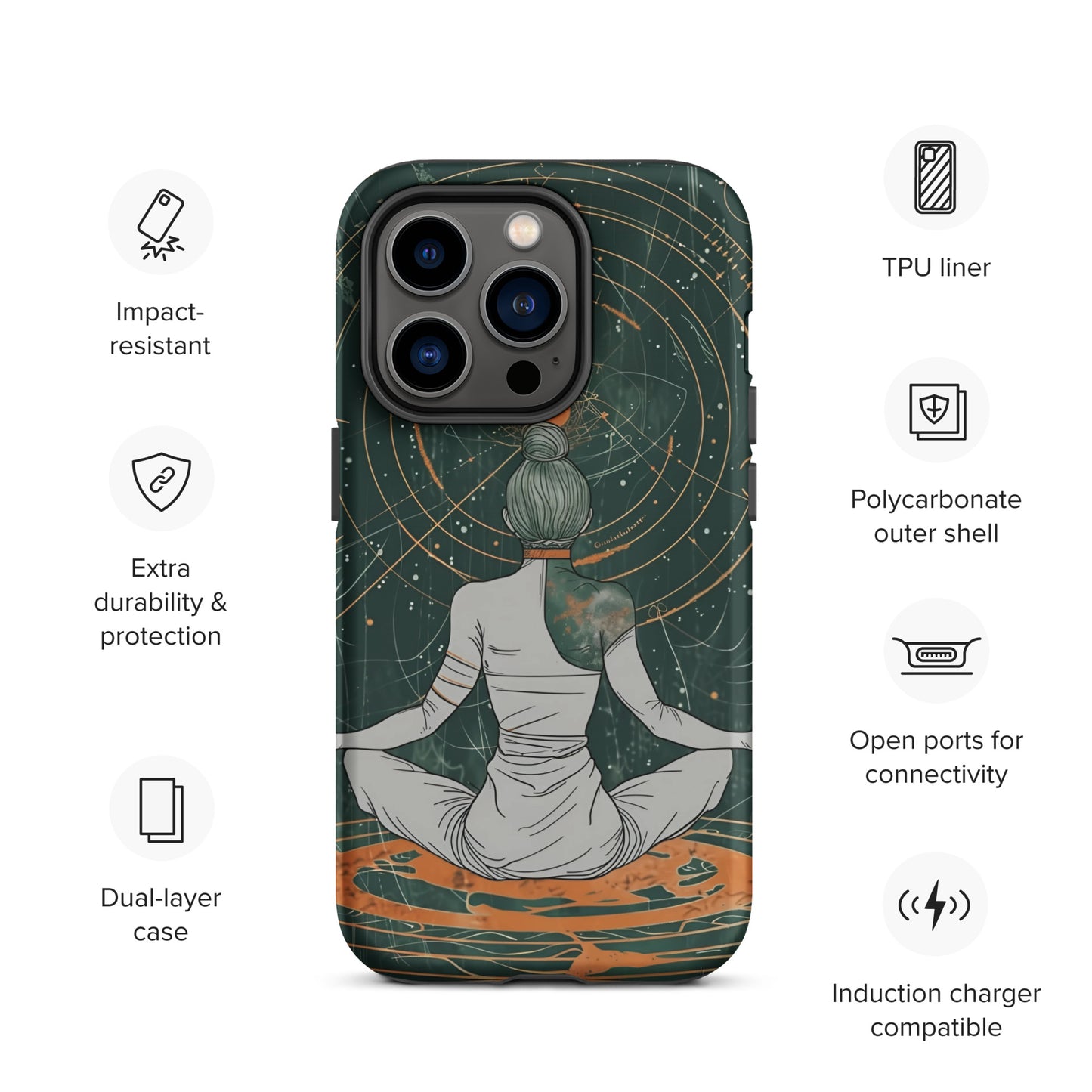 "Zen" Tough Case for iPhone®