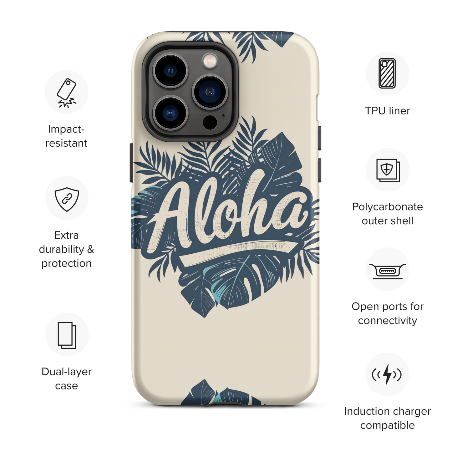 "Aloha 2" Tough Case for iPhone®