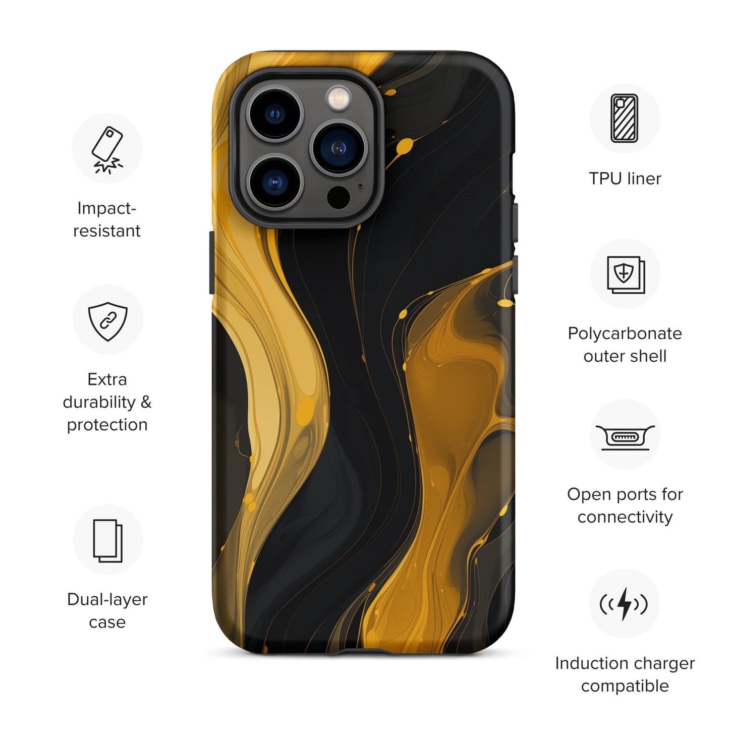 "Liquid River" Tough Case for iPhone®