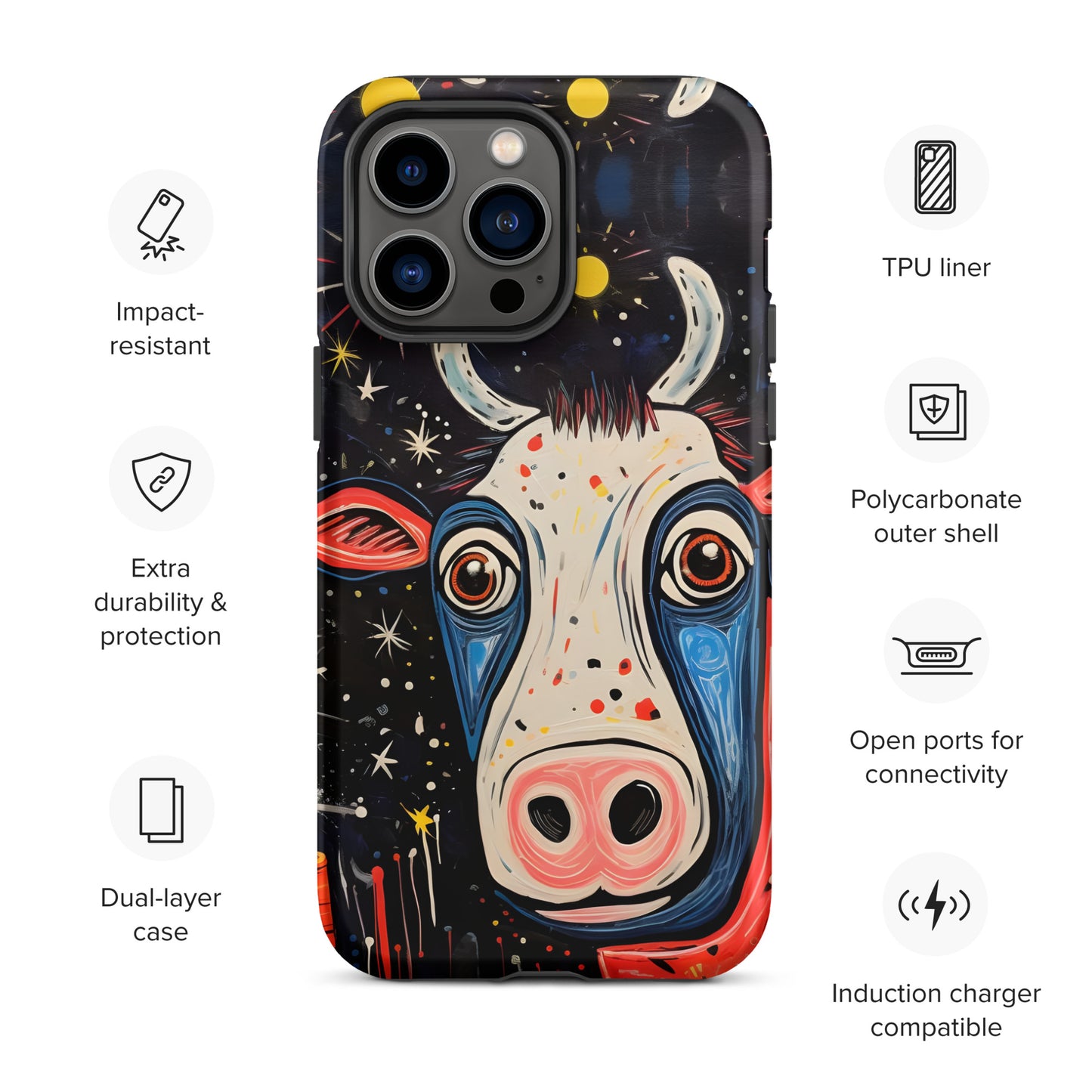 "Cow" Tough Case for iPhone®