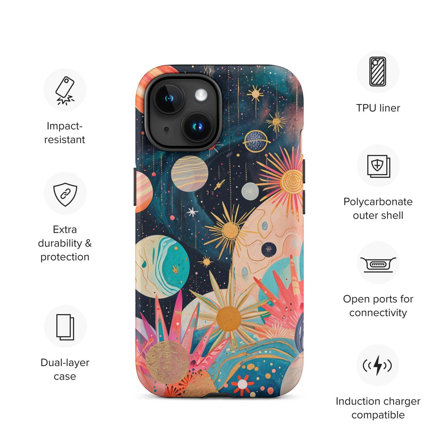 "Somewhere in Space" Tough Case for iPhone®