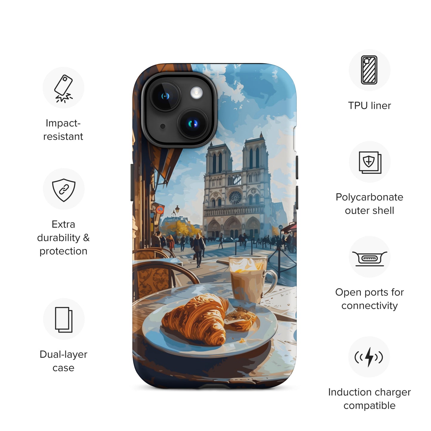 "Notre Dame" Tough Case for iPhone®