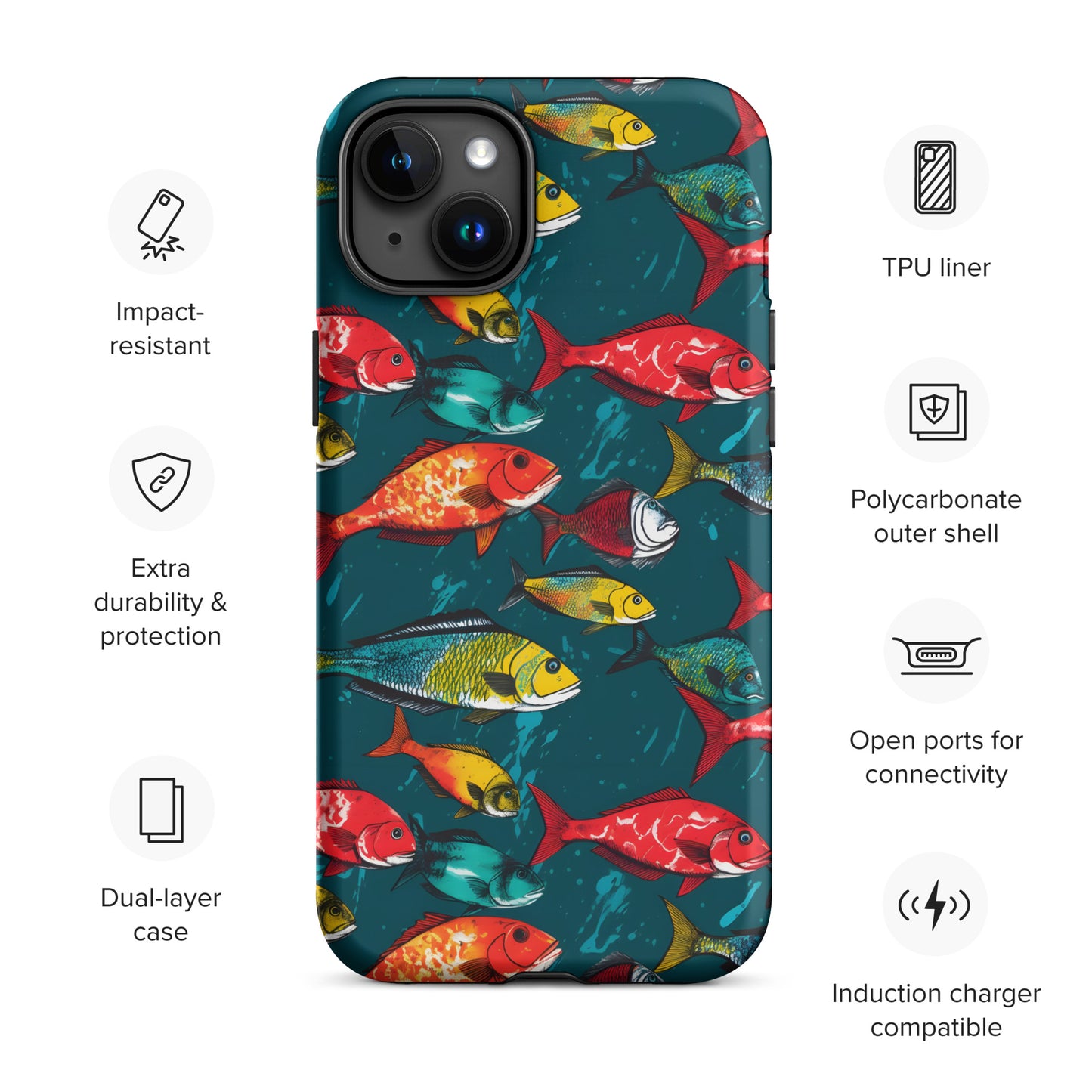 "Fish" Tough Case for iPhone®