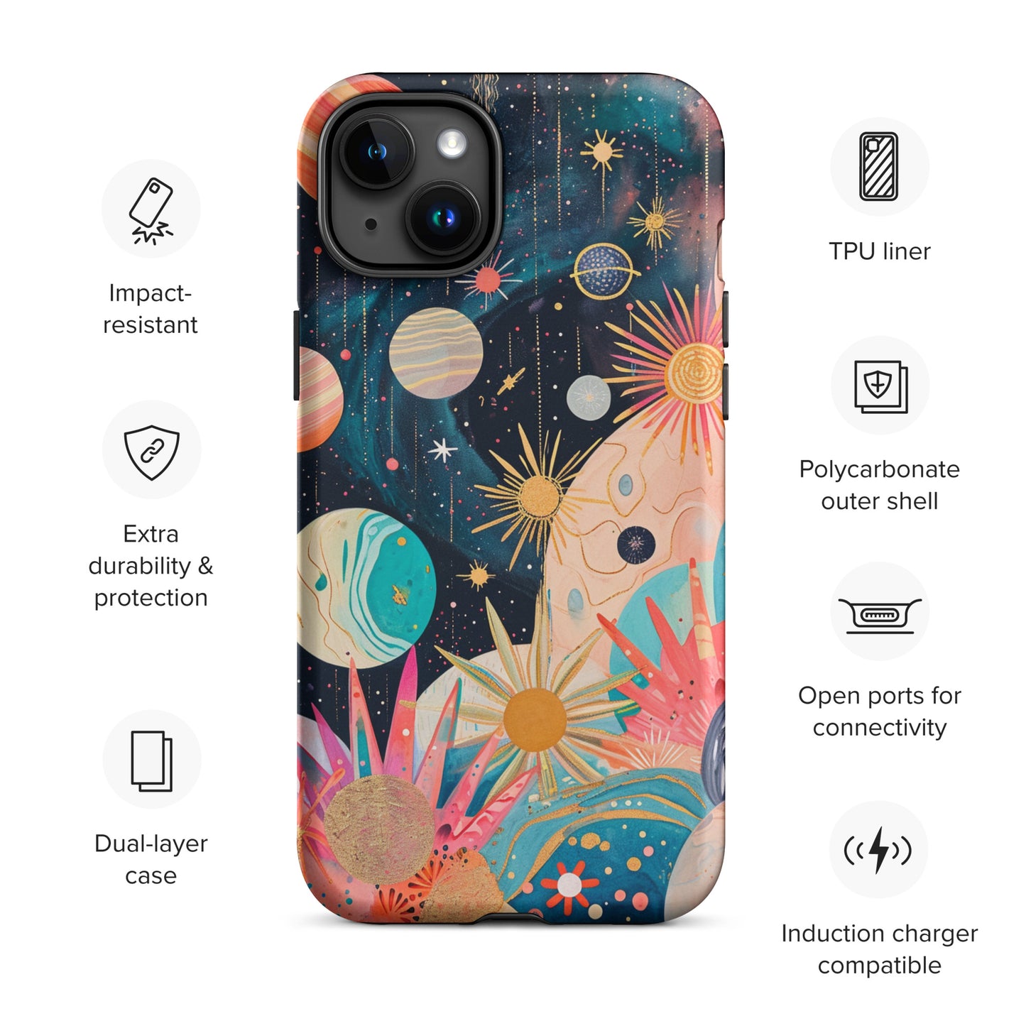 "Somewhere in Space" Tough Case for iPhone®