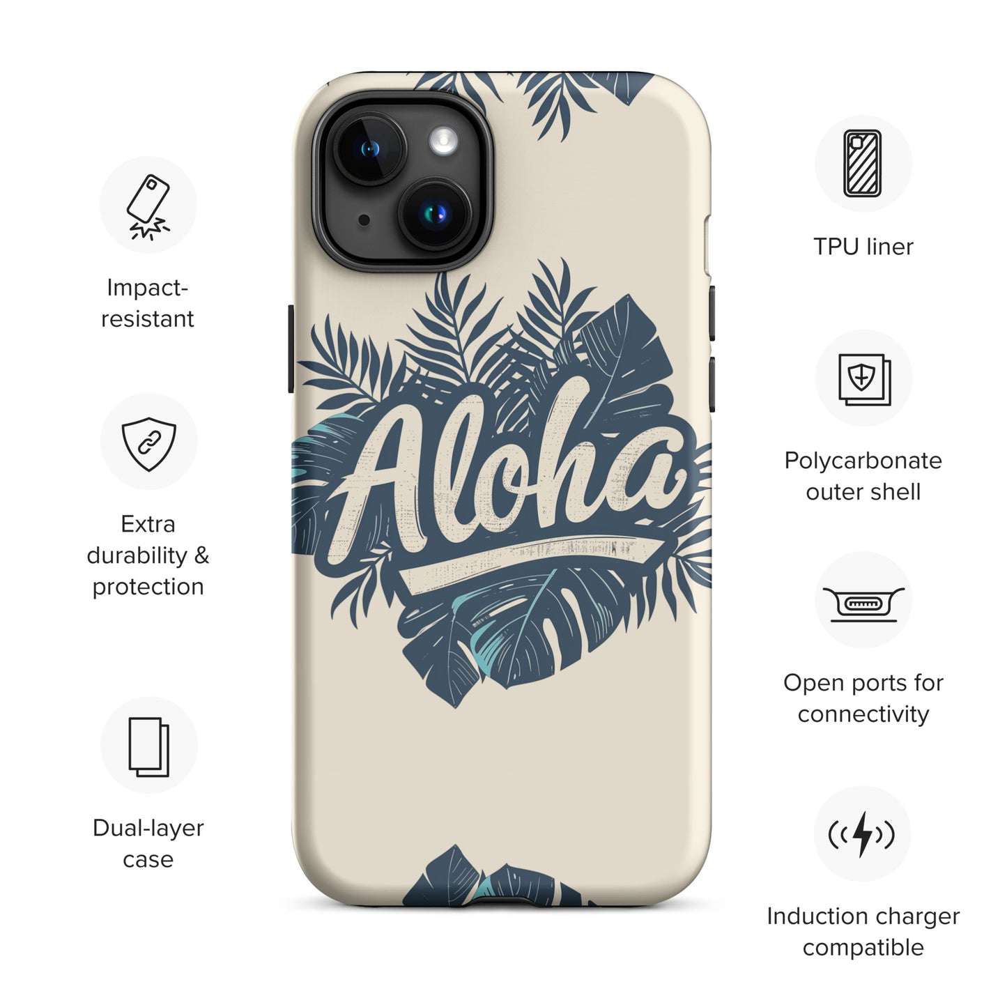 "Aloha 2" Tough Case for iPhone®