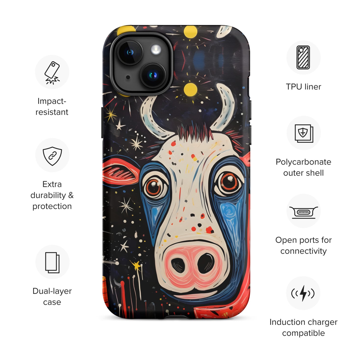 "Cow" Tough Case for iPhone®