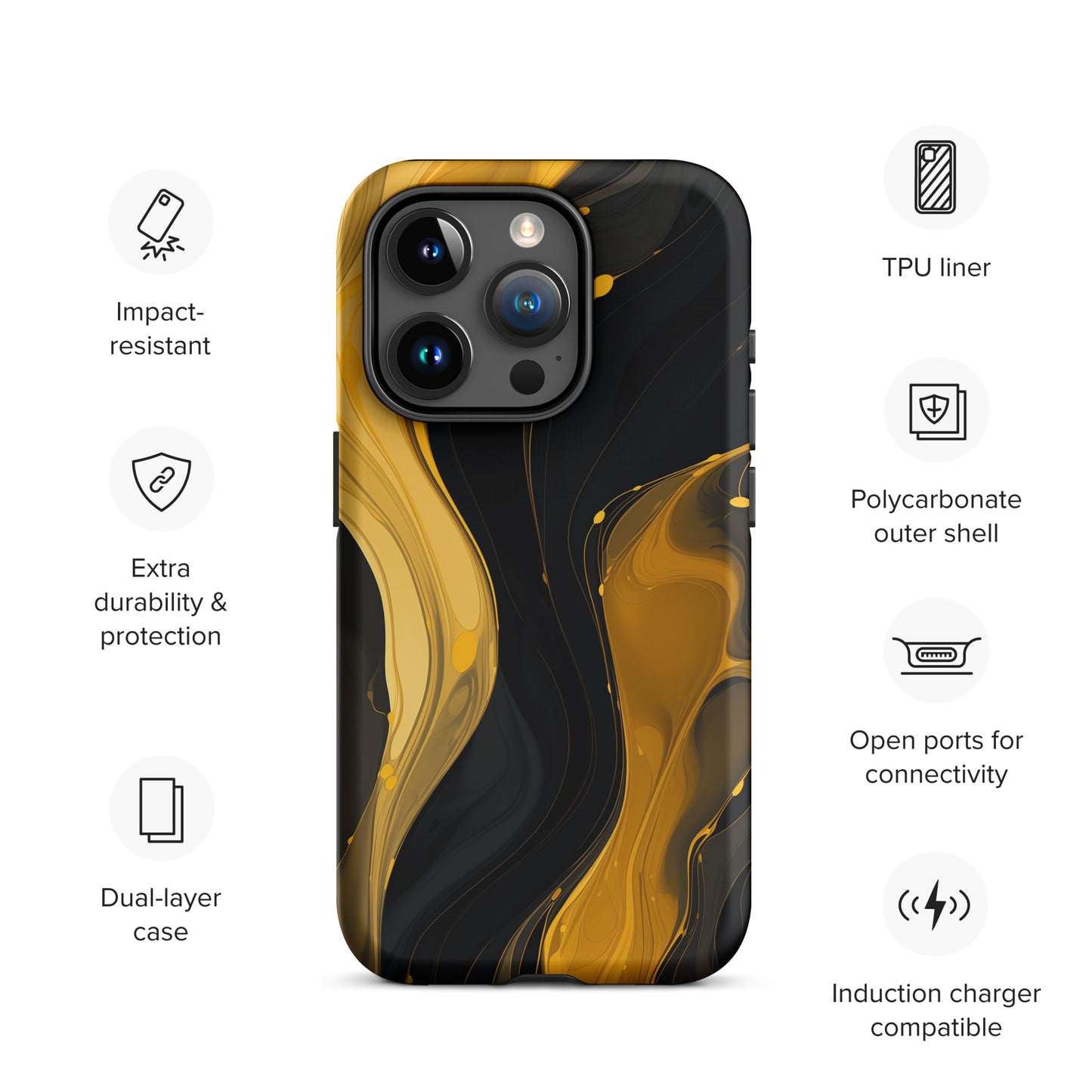 "Liquid River" Tough Case for iPhone®