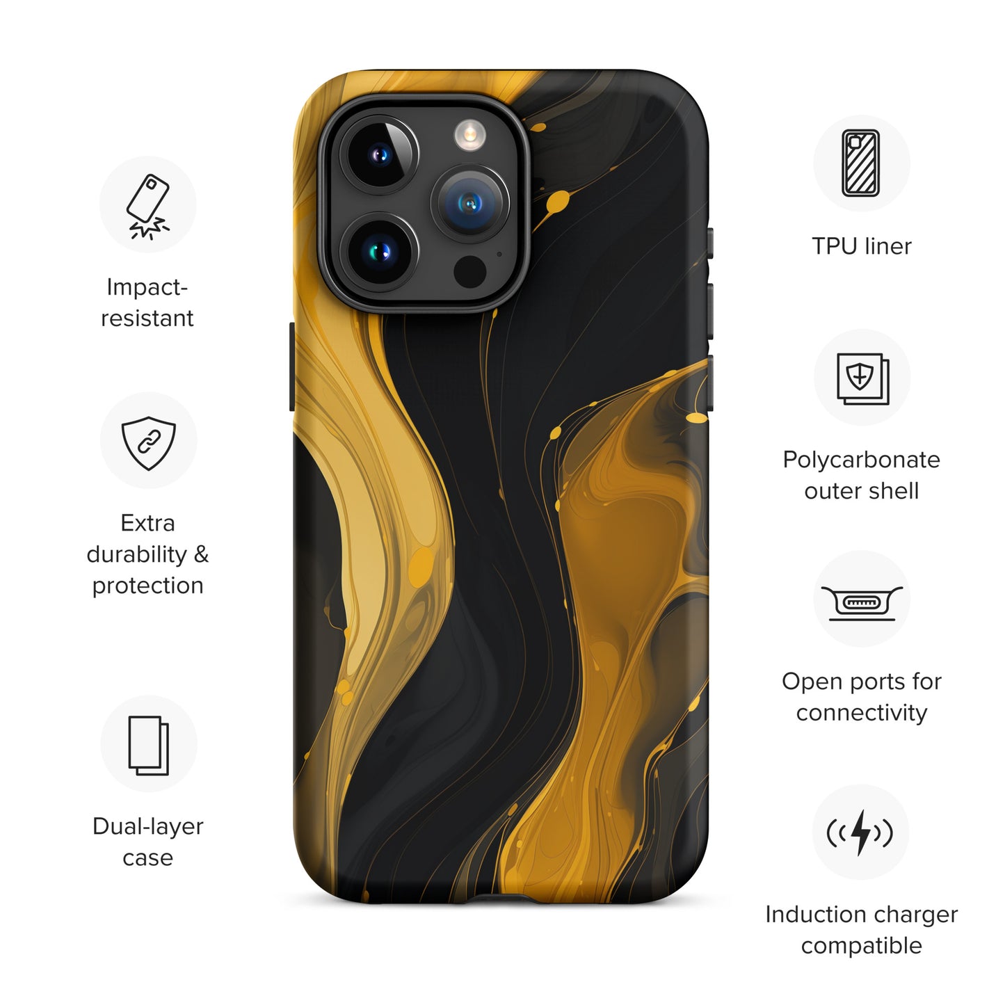 "Liquid River" Tough Case for iPhone®